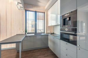 Wireless chargers built into kitchen countertops